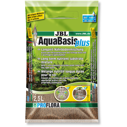 JBL AquaBasis plus Долгосрочный питательный грунт для пресноводных аквариумов – интернет-магазин Ле’Муррр